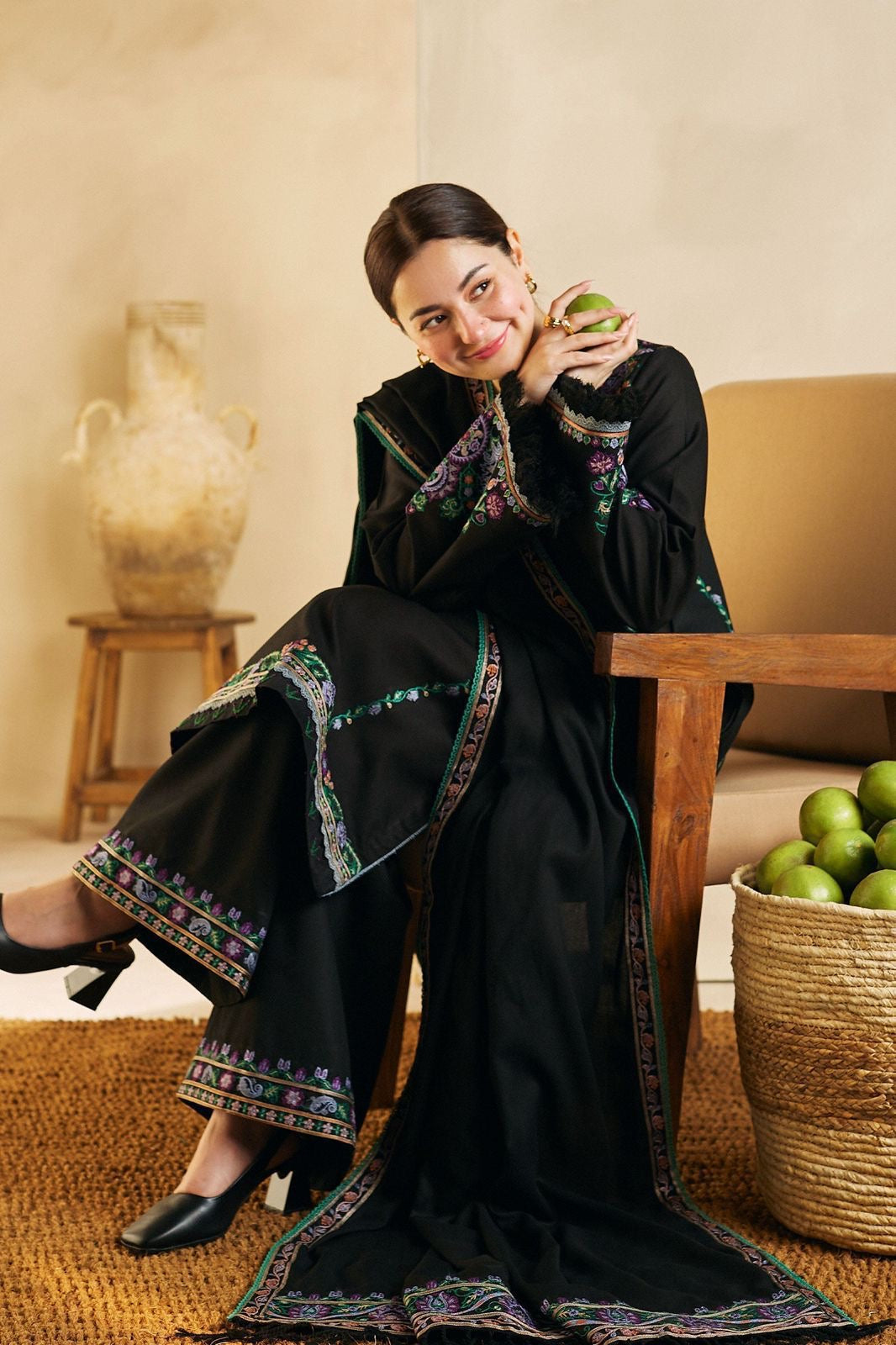 ZARA SHAHJAHAN LUXURY EMBROIDERED DHANAK WINTER 3PC D02