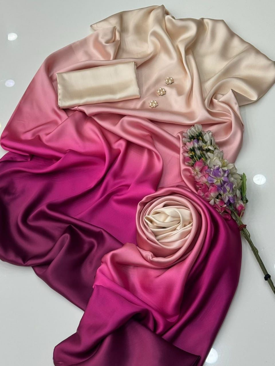 LUXURY SILK PRINTED 3PC D26