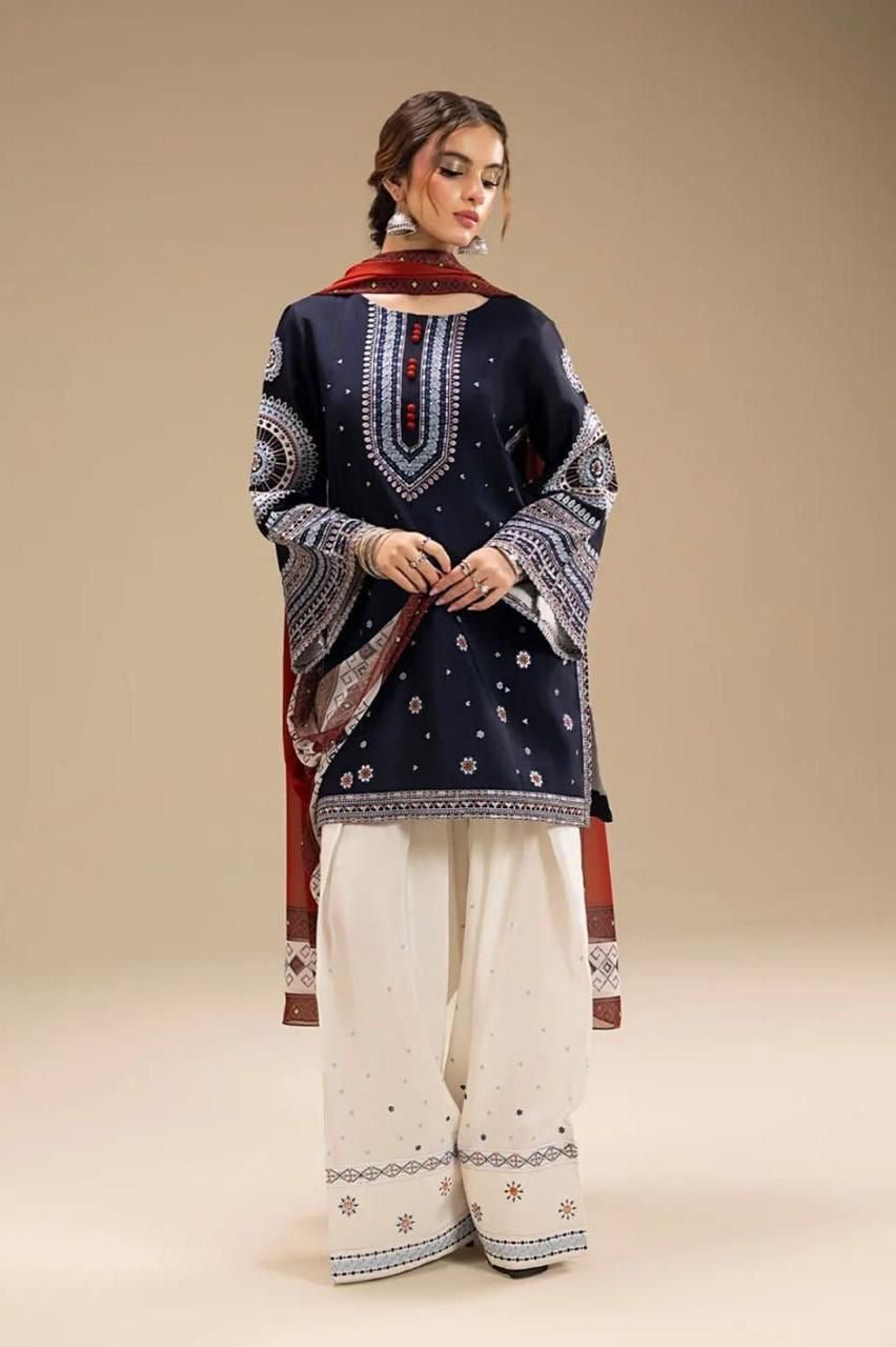 JAZMIN DHANAK LUXURY EMBROIDERED 3PC D01