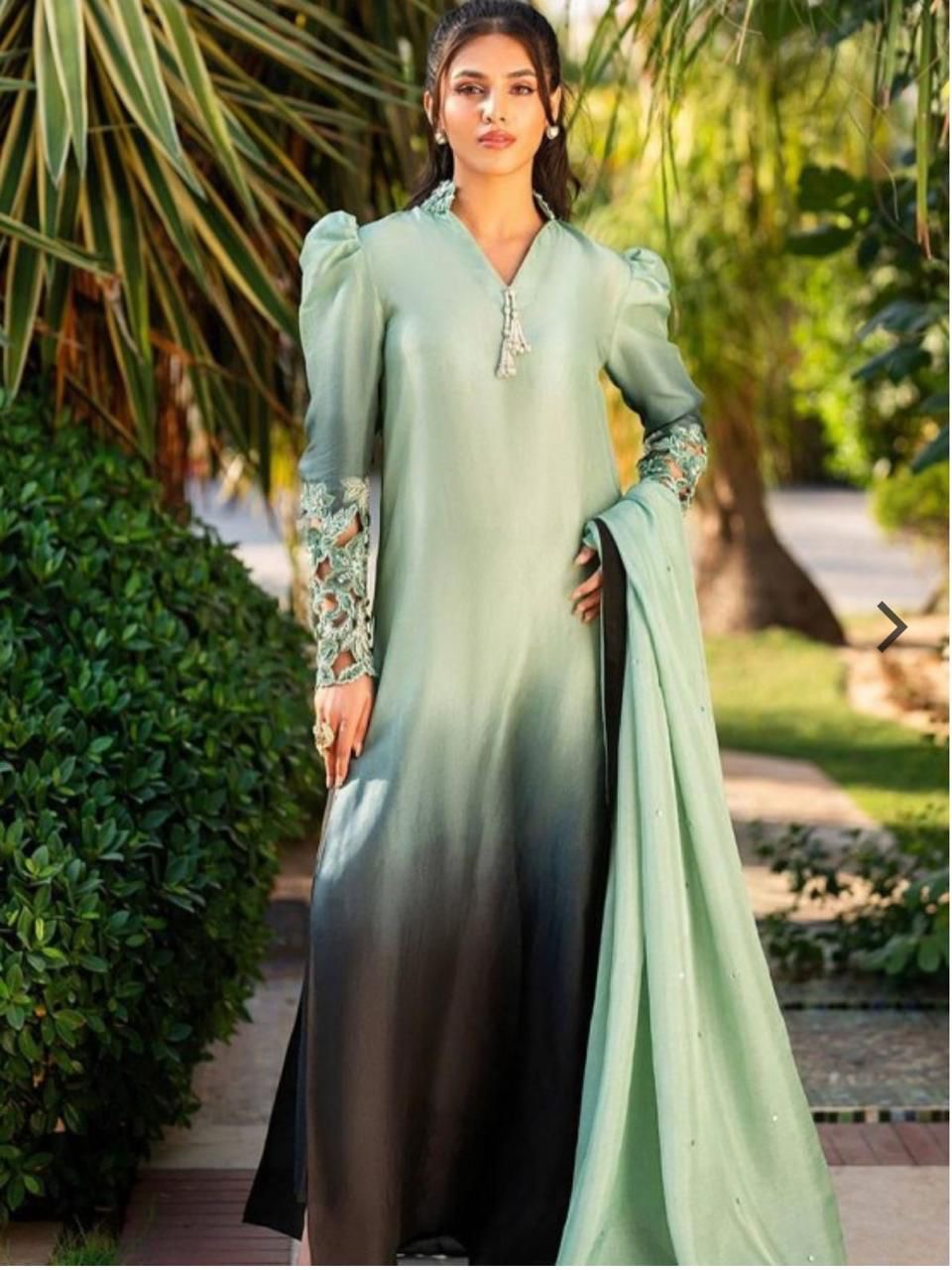 LUXURY SILK PRINTED 3PC D06