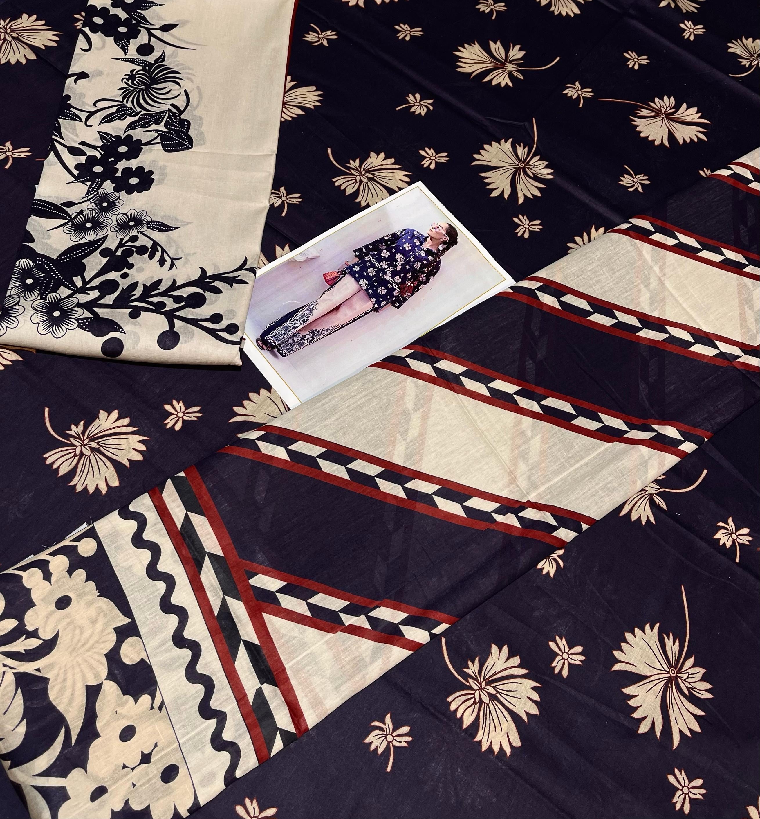 BONANZA LAWN DIGITAL PRINT 3PC D93