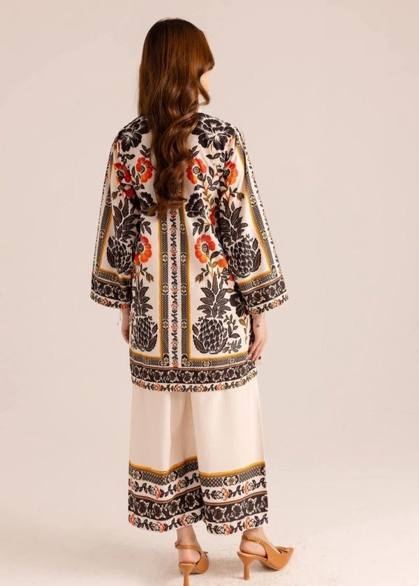 LUXURY SILK PRINTED 3PC D44