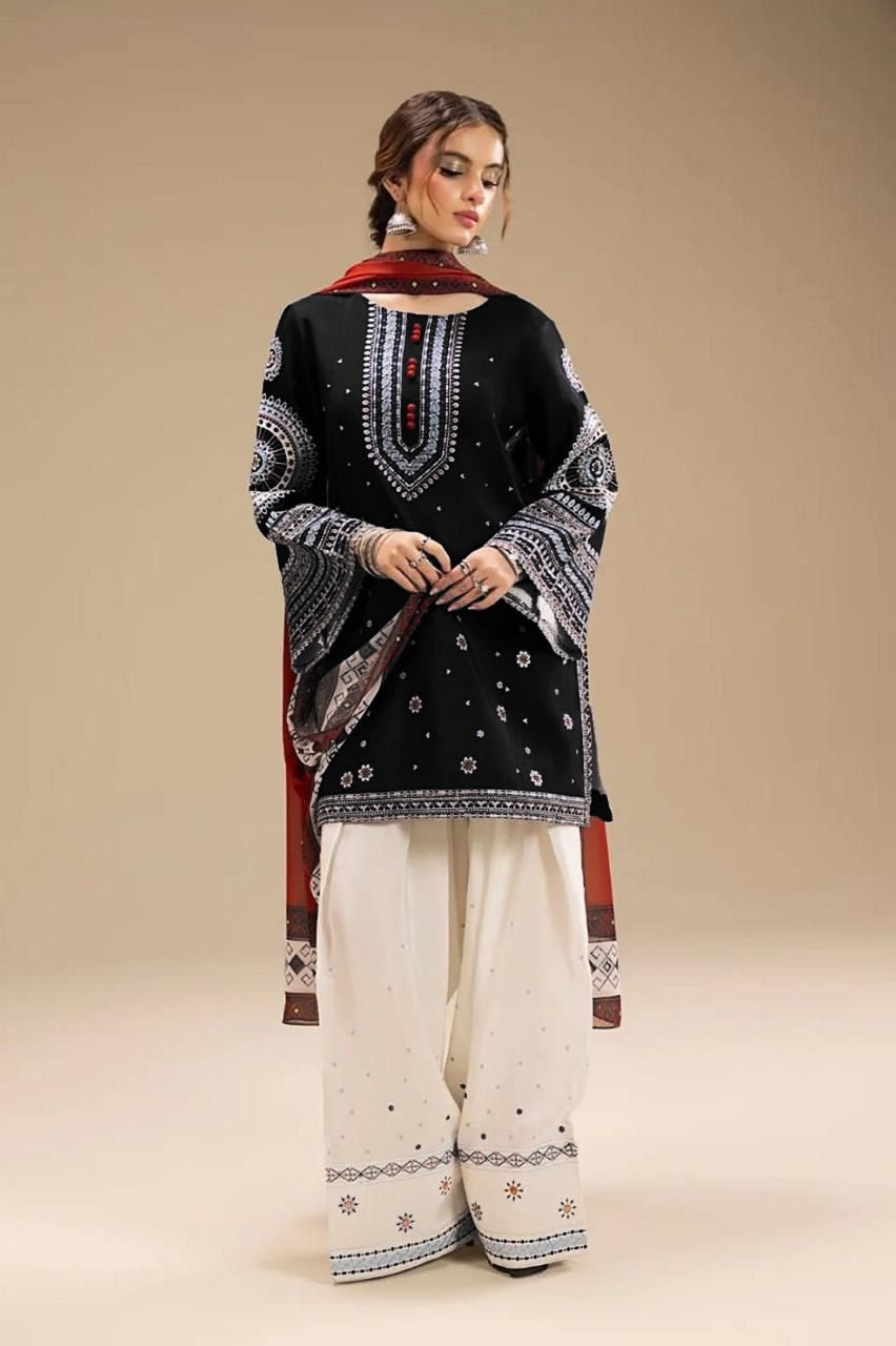 JAZMIN DHANAK LUXURY EMBROIDERED 3PC D03