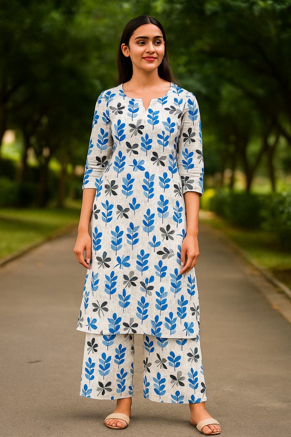 SWISS LINEN 2 PIECE D843
